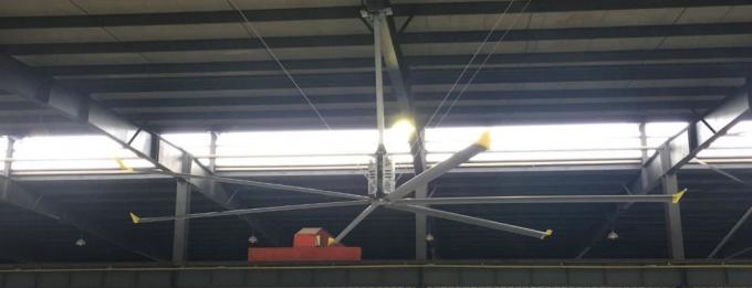 5m倉庫および研修会のための大きい産業DCブラシレスPmsmの軸省エネの排気換気のクーリング天井に付いている扇風機