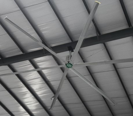 空気冷却 屋根 天井 巨大な 24 フィート HVLS 産業扇風機