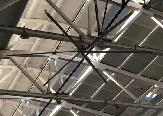 良い価格 直径2.4m-7.3m Al Mg ブレード 室内競技場用 産業用天井扇風機 オンライン