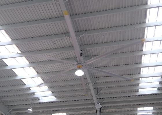 良い価格 アルミニウムマグネシウム合金ブレードHVLS 天井扇風機 1.5kwブラシレス恒久磁気AC オンライン