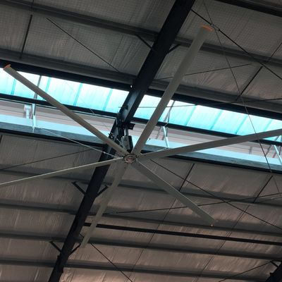 良い価格 1.5KW Hvlsの産業研修会の天井に付いている扇風機の換気装置の空気涼しい装置 オンライン