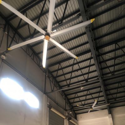 良い価格 レストラン 天井扇風機 5.0m 16FT BLCD モーター HVLS 換気機 大型倉庫用 オンライン