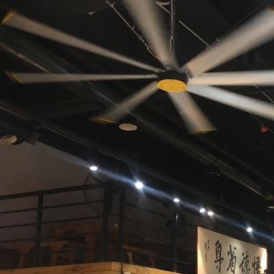 良い価格 380V/220V電圧2.4m 8FT PMSMモーター レストラン用空気冷却用のHVLS換気扇 オンライン
