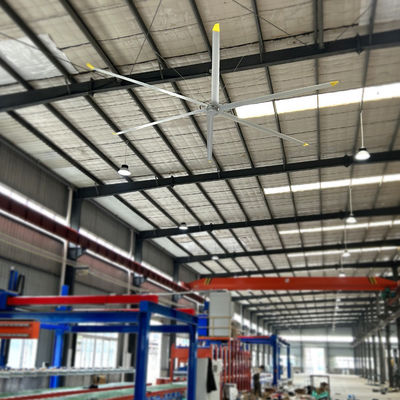 良い価格 ワークショップや倉庫の冷却空気を用いる強力な7.3m 24FT PMSM HVLS 天井ファン オンライン