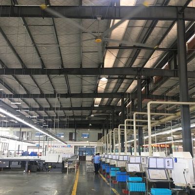 良い価格 66本のアルミブレードを備えた工業用天井扇風機 オンライン