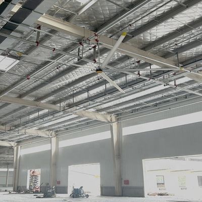 良い価格 380/220V モータータイプ PMSM Dcブラシレス外向きローター 7.3m 24FT 6枚の葉片を持つ空気冷却産業用天井扇風機 オンライン