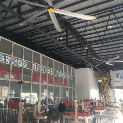 良い価格 BLCDモーター 5.0m 16FT 大型HVLS天井扇風機 空気冷却とメンテナンスフリー設計 オンライン