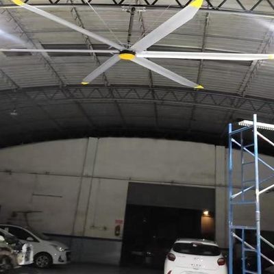 良い価格 エネルギー節約 5.0m 16FT HVLS 天井扇風機 無料メンテナンスと改善された換気 オンライン