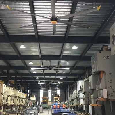 良い価格 HVLS PMSMモーターとアルミニウムブレードカスタマイズ オンライン