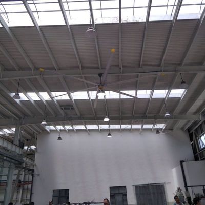 良い価格 大型産業用天井扇風機 アルミニウム扇風機 直径 7.3 から 2.4 メートル オンライン