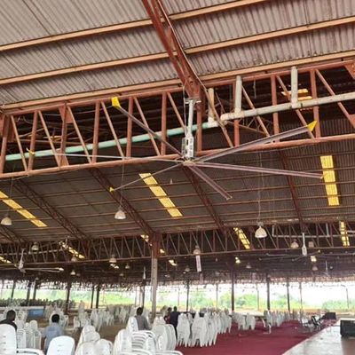 良い価格 工業用 大型HVLS 倉庫換気用 天井扇風機 オンライン