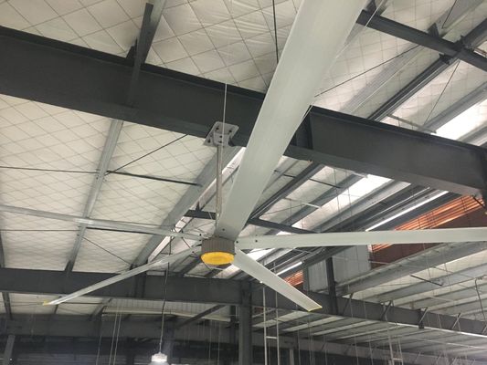 良い価格 工業用HVLS天井扇風機,ギアボックスモーターまたはPMSMモーターで,ワークショップ換気と冷却のために,直径7.3m オンライン