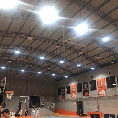 良い価格 アル-Mg ブレイド 材料 24FT ギアボックス Hvls 屋内バスケットボール場での大きなスペース換気のための天井扇風機 オンライン