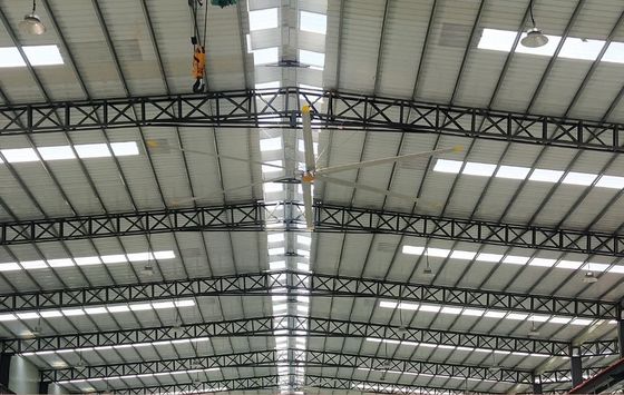 良い価格 AC電流型アルミ風扇 24FT大型HVL工業天井風扇 倉庫冷却 オンライン