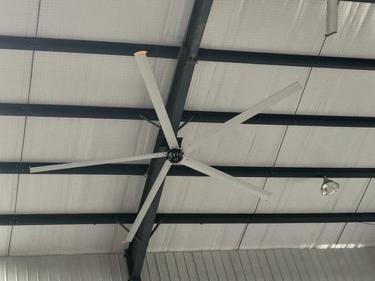良い価格 バスケットボールスポーツセンター 5.4M 17ft 1.5KW ロングブレード 天井扇風機 オンライン