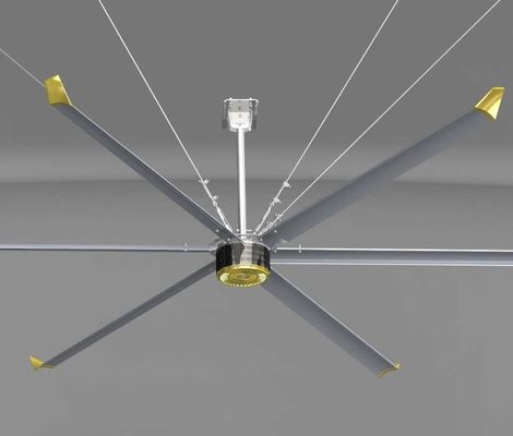 良い価格 0.3KW 12フィート 恒久磁石 同期モーター 大型倉庫扇風機 オンライン