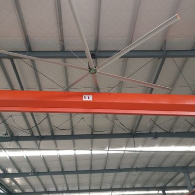 良い価格 18FT 大部屋 室内 ポール 搭載 HVLS 扇風機 オンライン