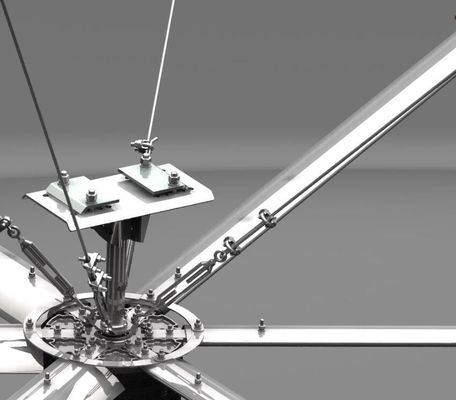 良い価格 24FT Pmsm エアベント 商用ガレージ HVLS 天井扇風機 オンライン