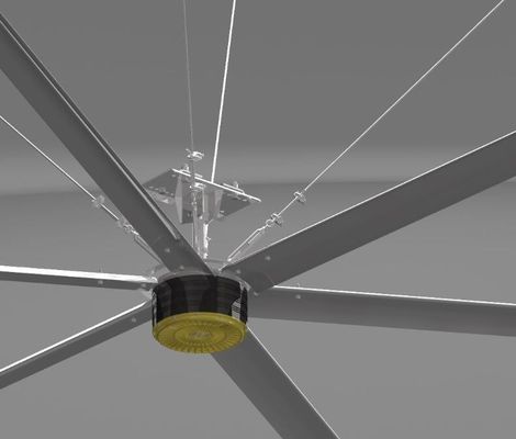 良い価格 24 フィート超大型電気 HVLS 天井扇風機 住宅用 オンライン