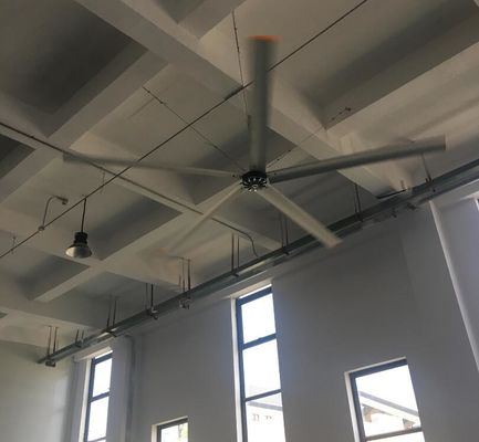 良い価格 18FT 60 RPM 大型エアフルス 産業用天井扇風機 オンライン