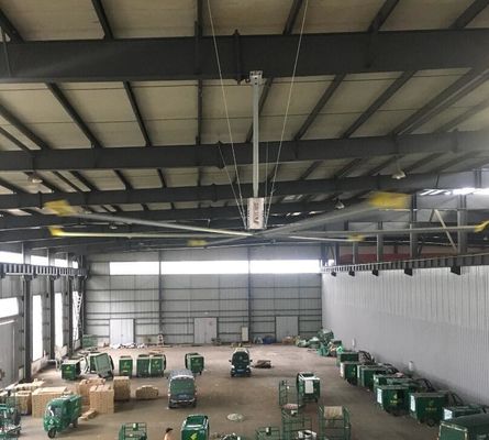 良い価格 高級大型 ワークショップ 空気冷却 換気 HVLS 工業扇風機 オンライン